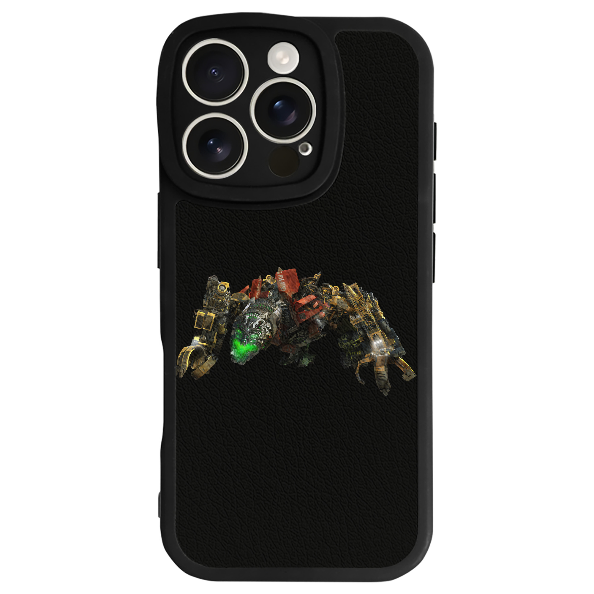 （画像用） Transformers トランスフォーマー 【iPhone 16シリーズ対応】シリコンスマホケース（レザー調） 材質：シリコン